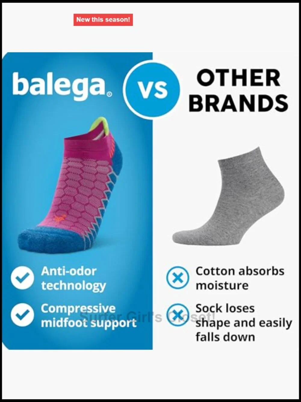 Unisex 3 Pack No Show Tab Athletic Running Socks